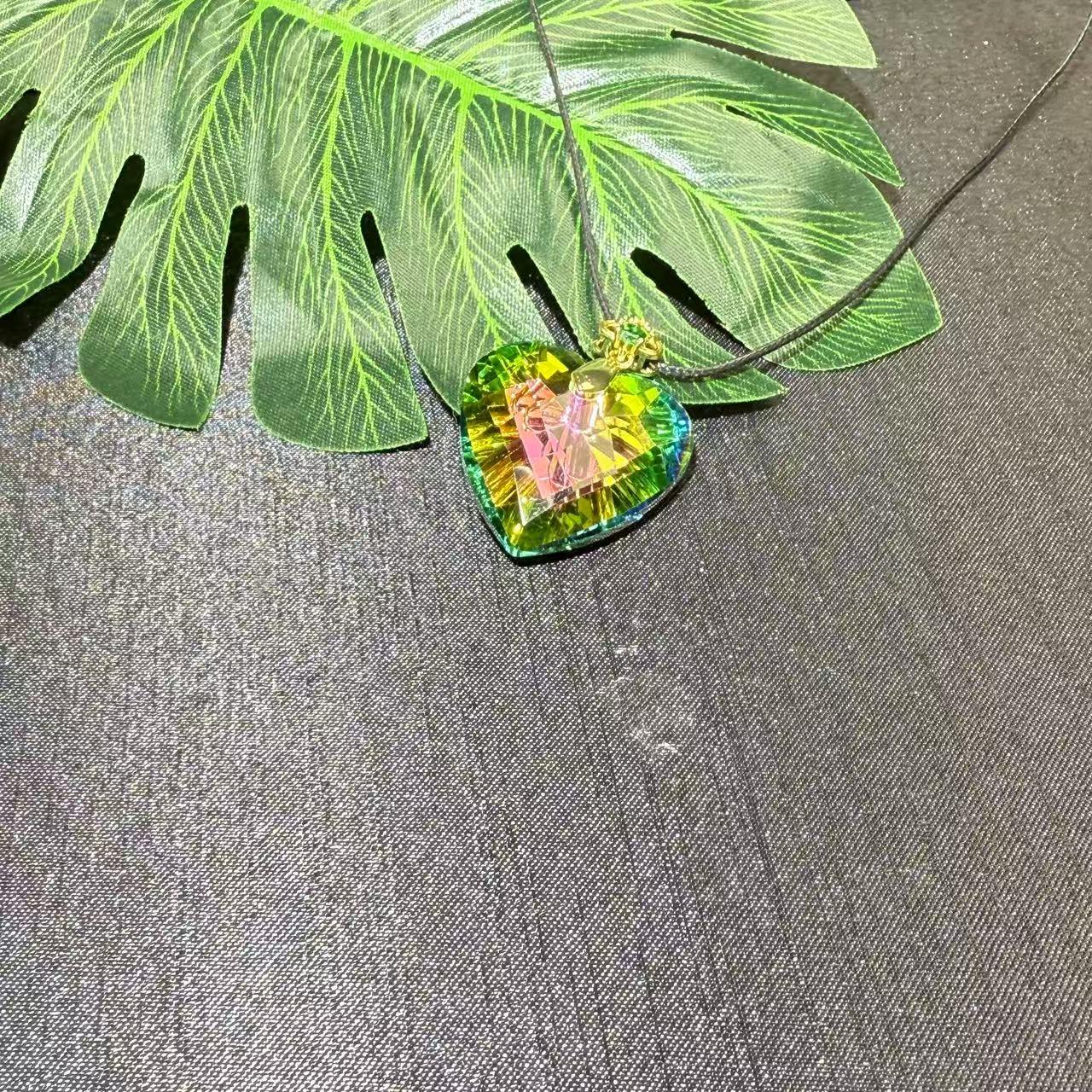 娜娜高定-馆藏轻奢高定心型吊坠-DZ0154