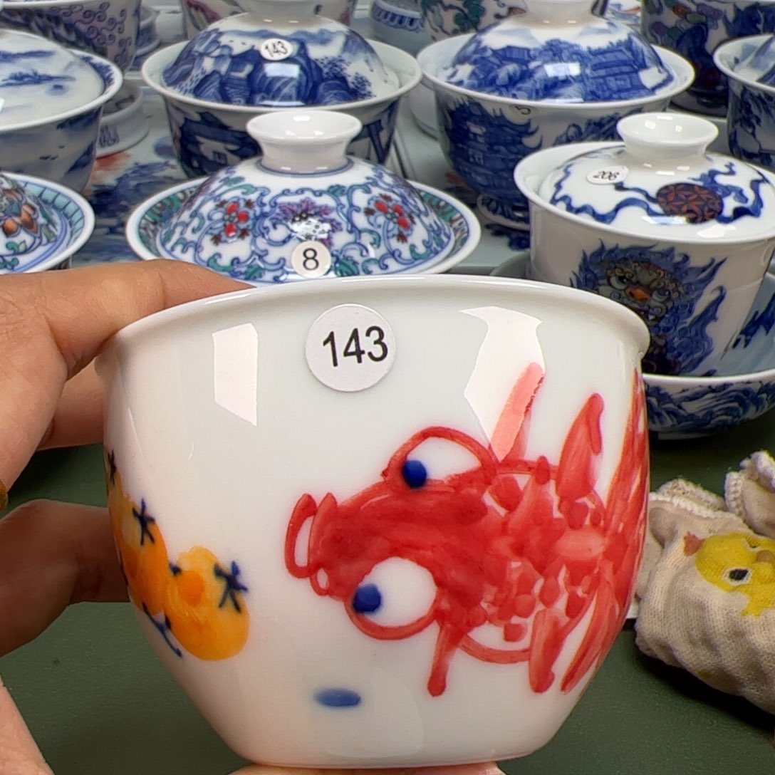 景德镇纯手绘茶具143