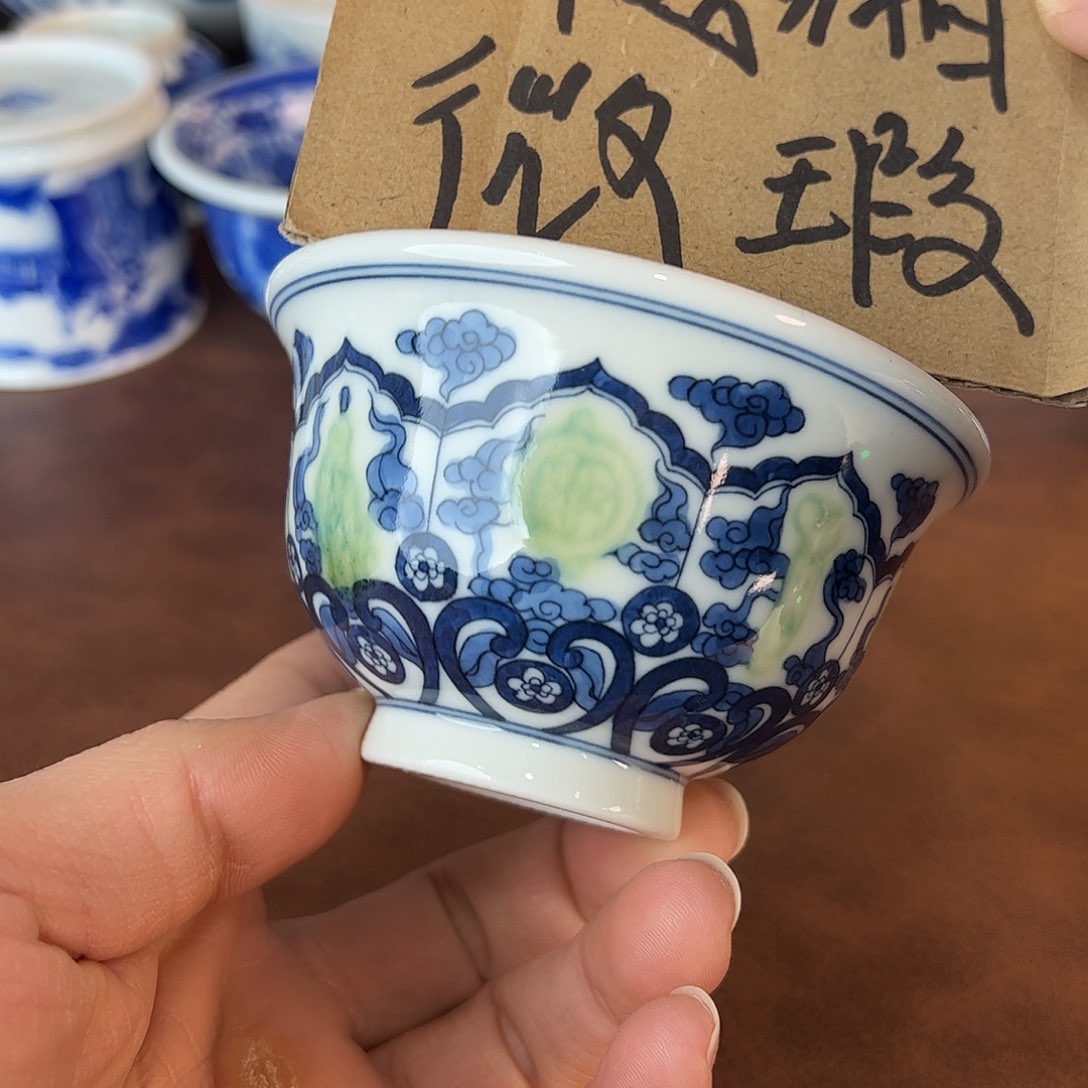 杯景德镇全手工手绘陶瓷