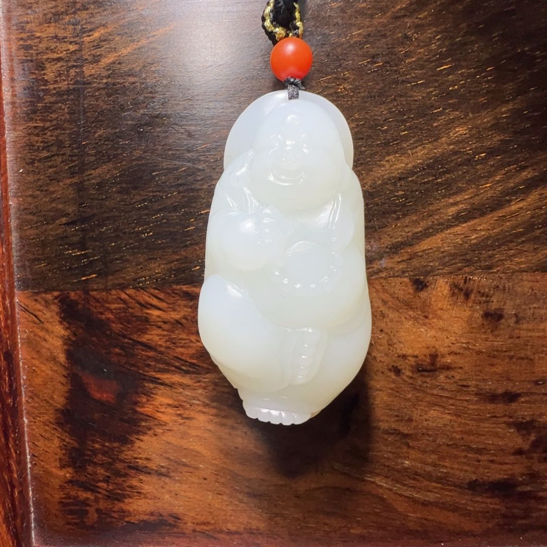 和田玉吊坠(不含链)未镶嵌