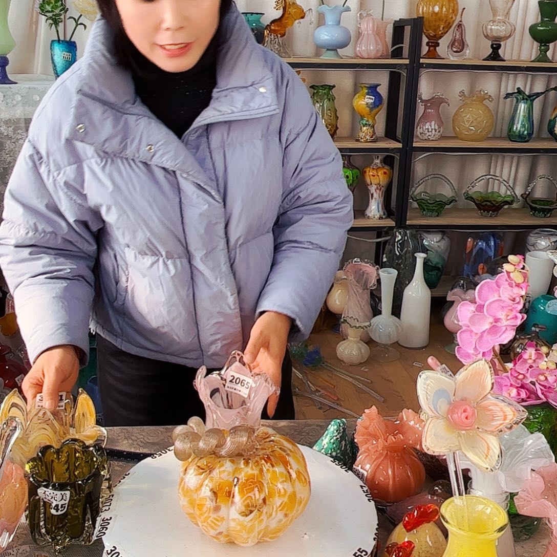 南瓜家悦琉璃工艺品不完美