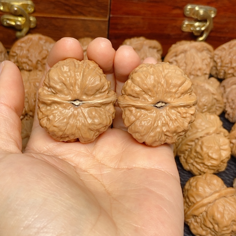 【闪购商品】吊坠文玩核桃一***年蛙蛙37