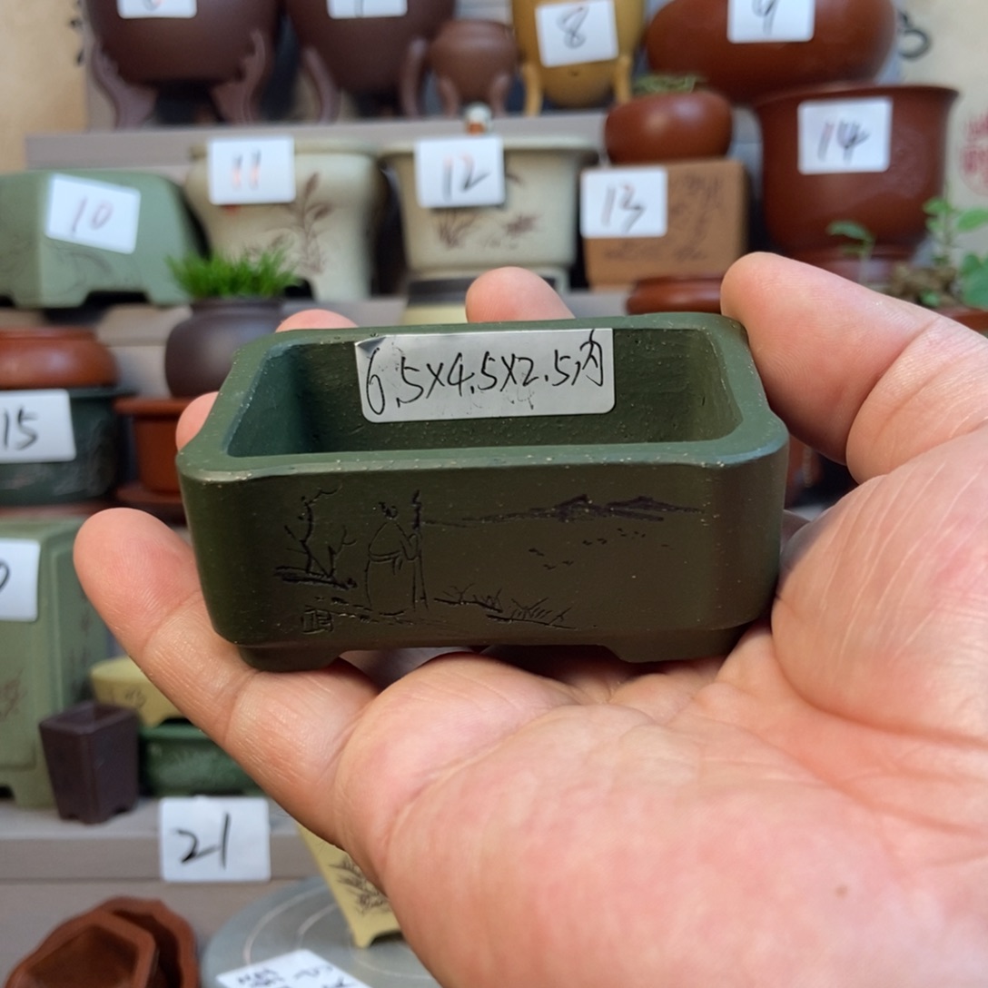 紫砂花盆内口经尺寸