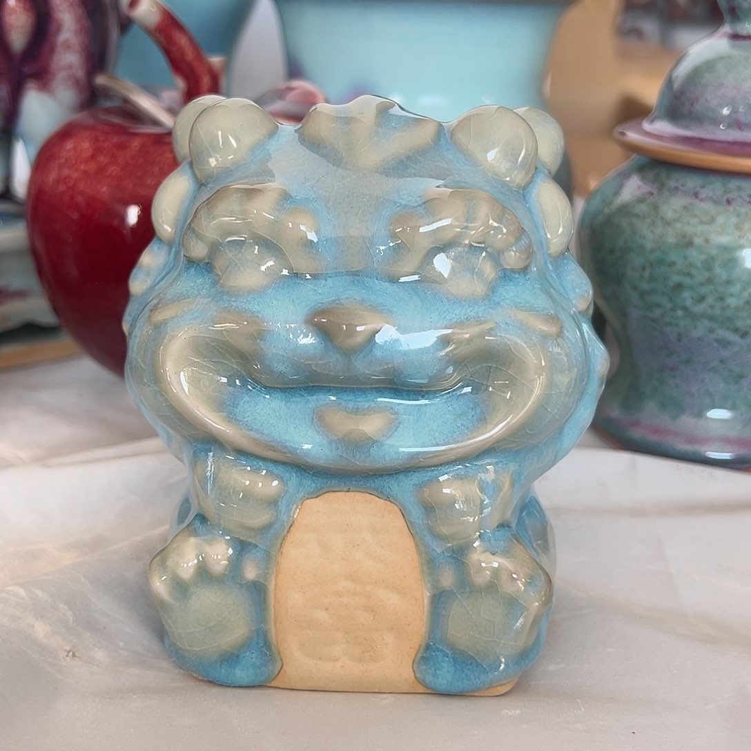 摆件郑家钧窑摆件wei x