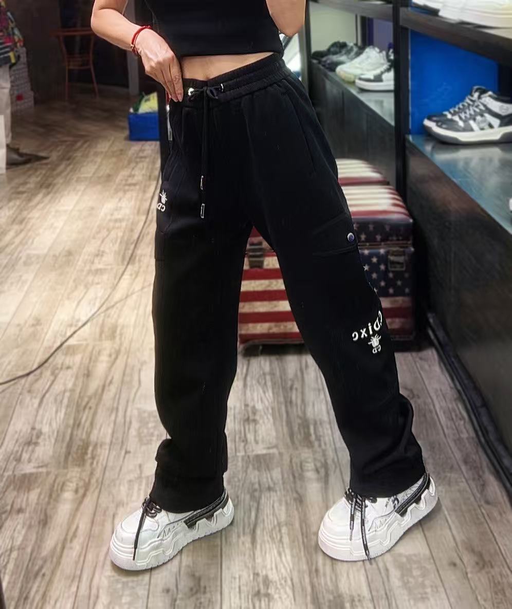 时尚潮流男士2025新品直筒工装裤