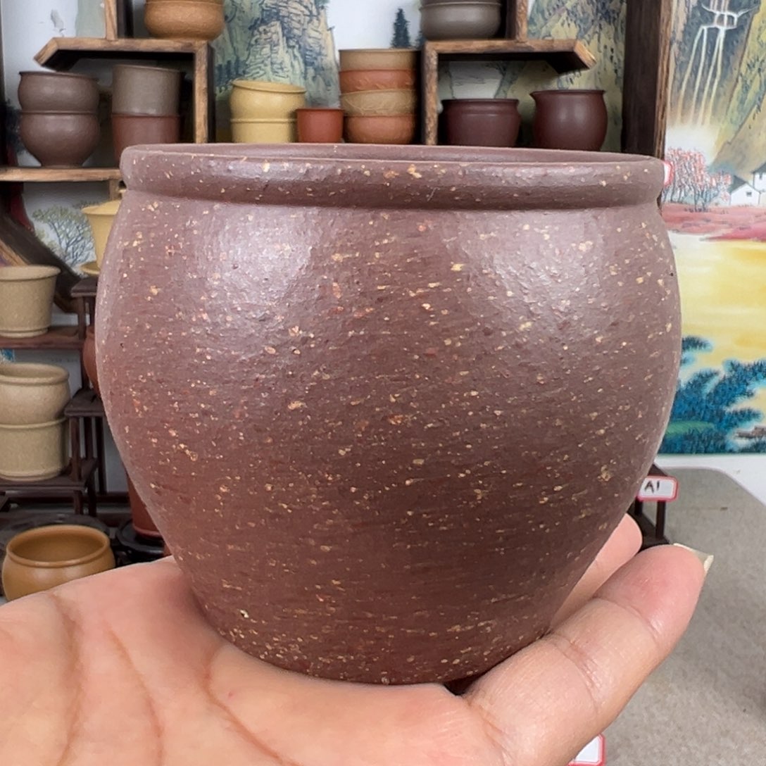 紫砂茶杯拙器甄选，纯原本矿。