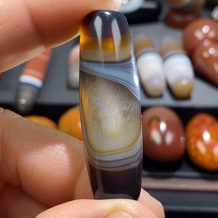 玛瑙/玉髓未镶嵌挂件