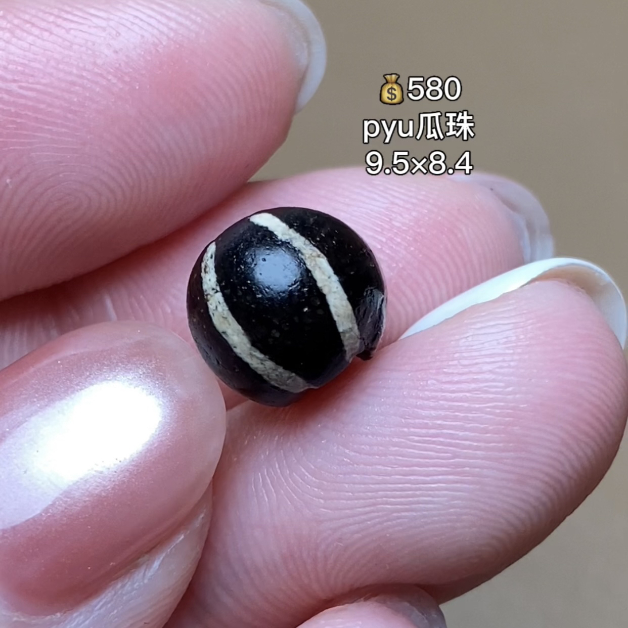 pyu瓜珠 千年古珠 有细节视频找客服