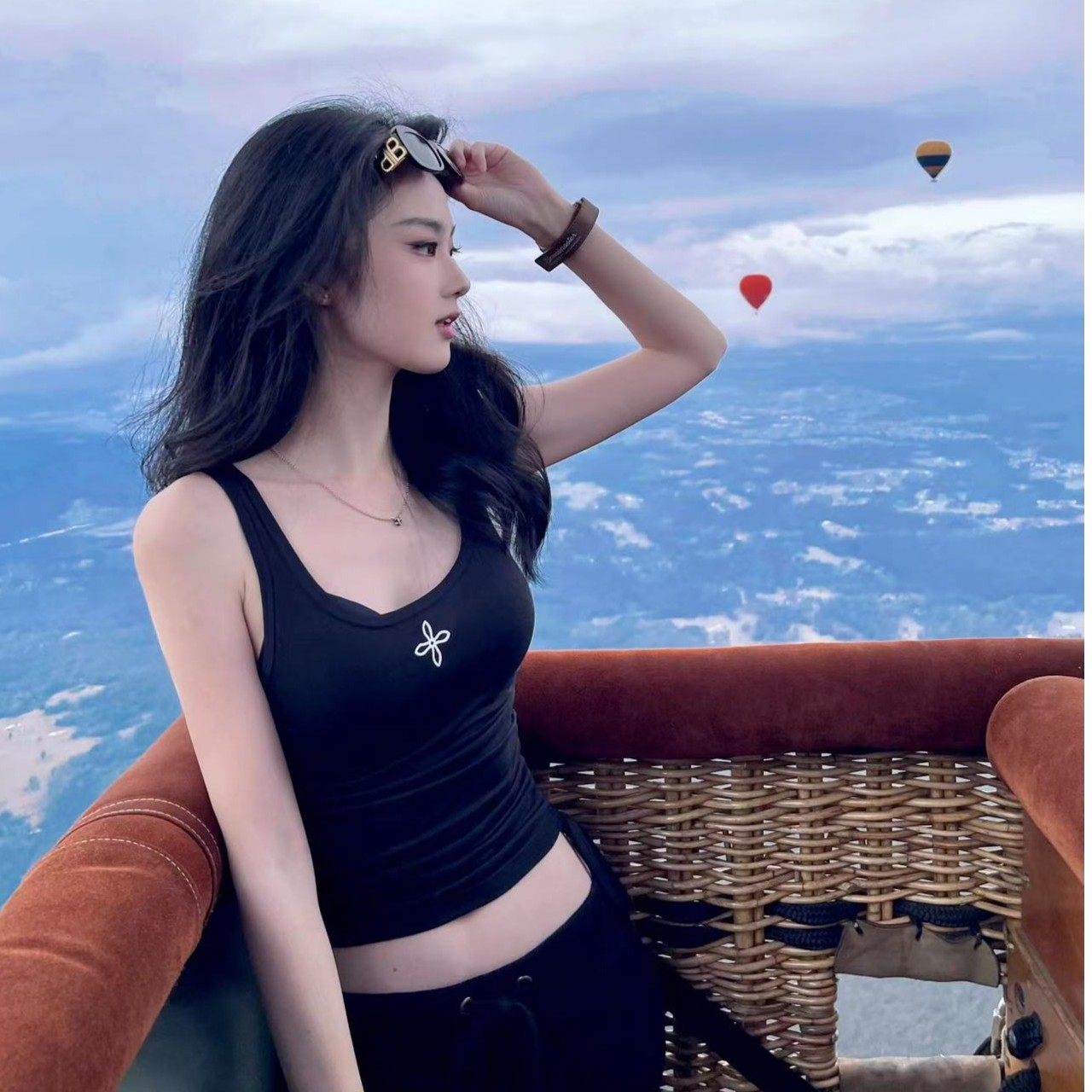 【B背心吊带合集】国潮十字花背心吊带通勤显瘦吊带网红时尚百搭