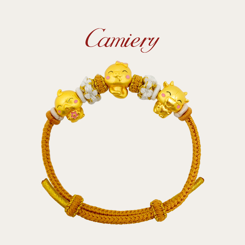 CAMIERY/卡美瑞 新中式三合卡通生肖手链