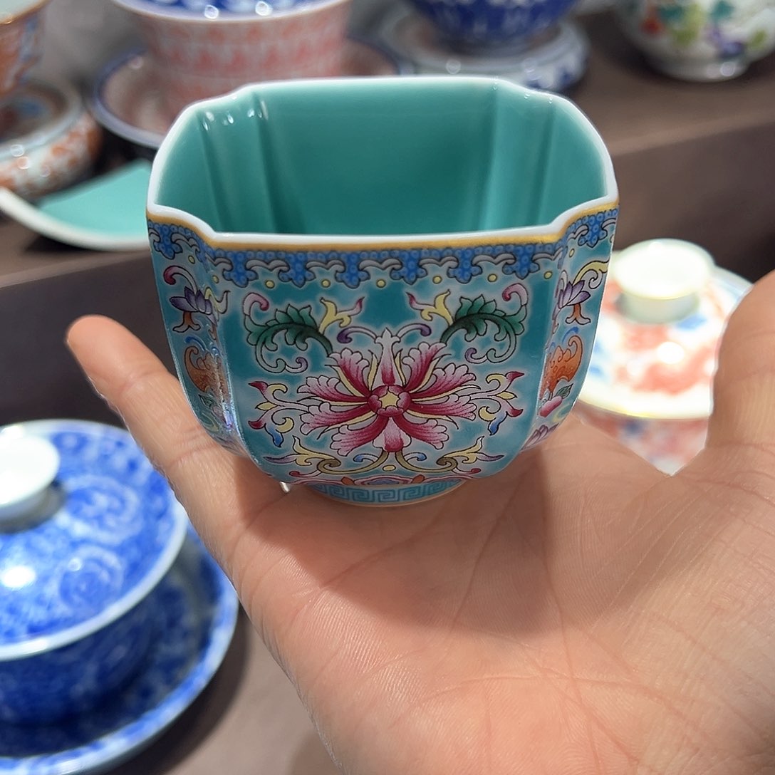 盖碗全啊景德镇都在活动中了吗这