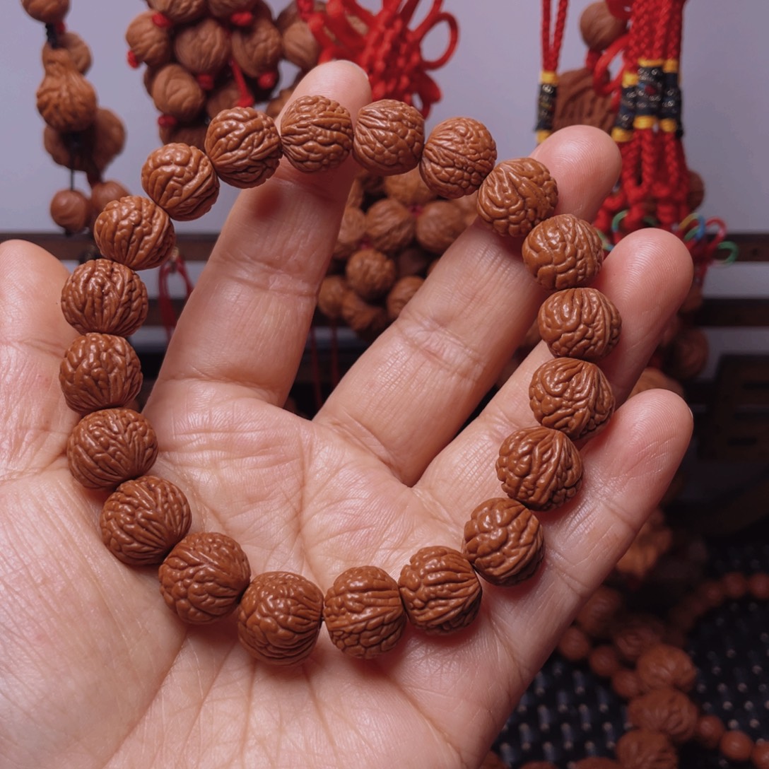 木质类龙纹桃枭桃枭手串