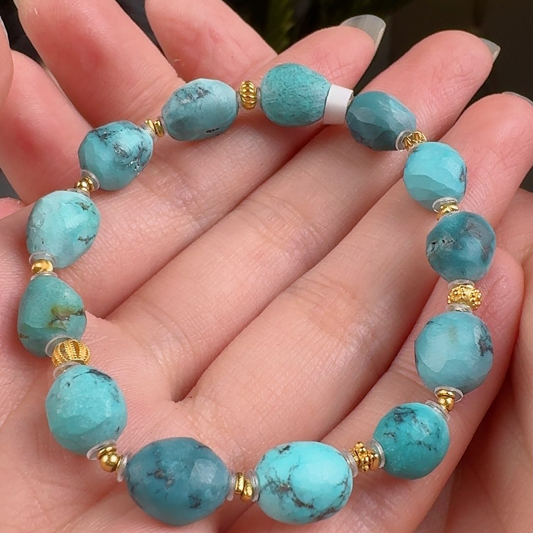 绿松石珠宝奇石未镶嵌