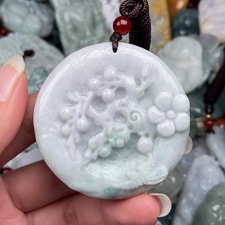 颈饰未镶嵌翡翠翡翠