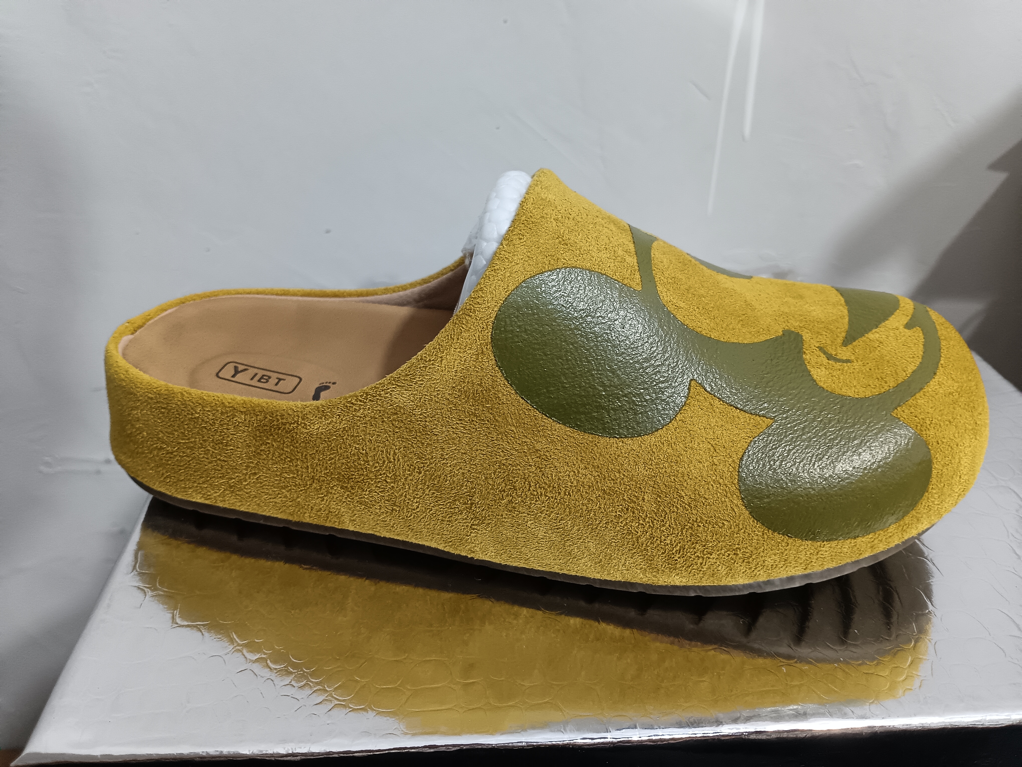 【老彭同学】卡通欧货厚底包头拖鞋女6139-13