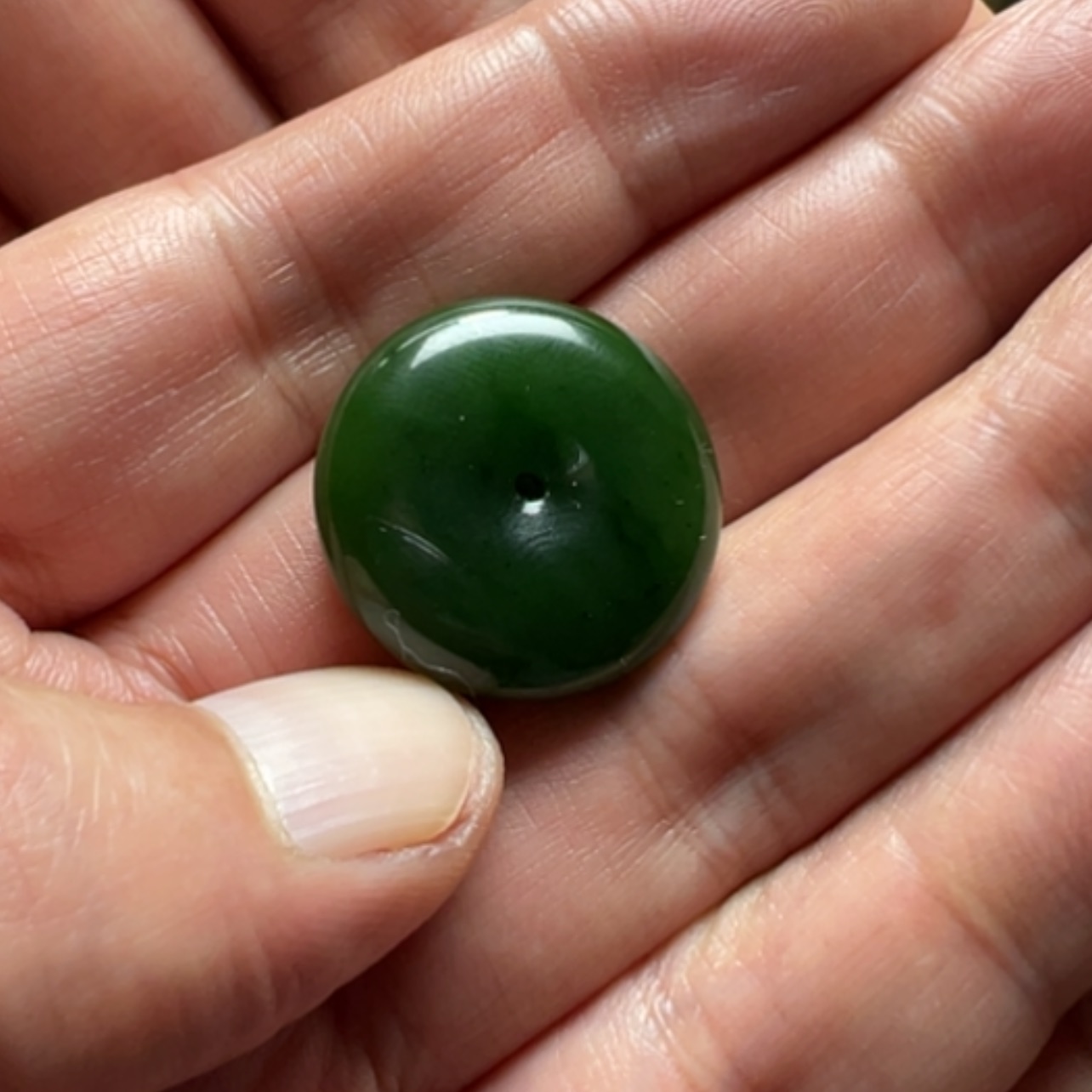 【闪购商品】颈饰未镶嵌和田玉（碧玉）