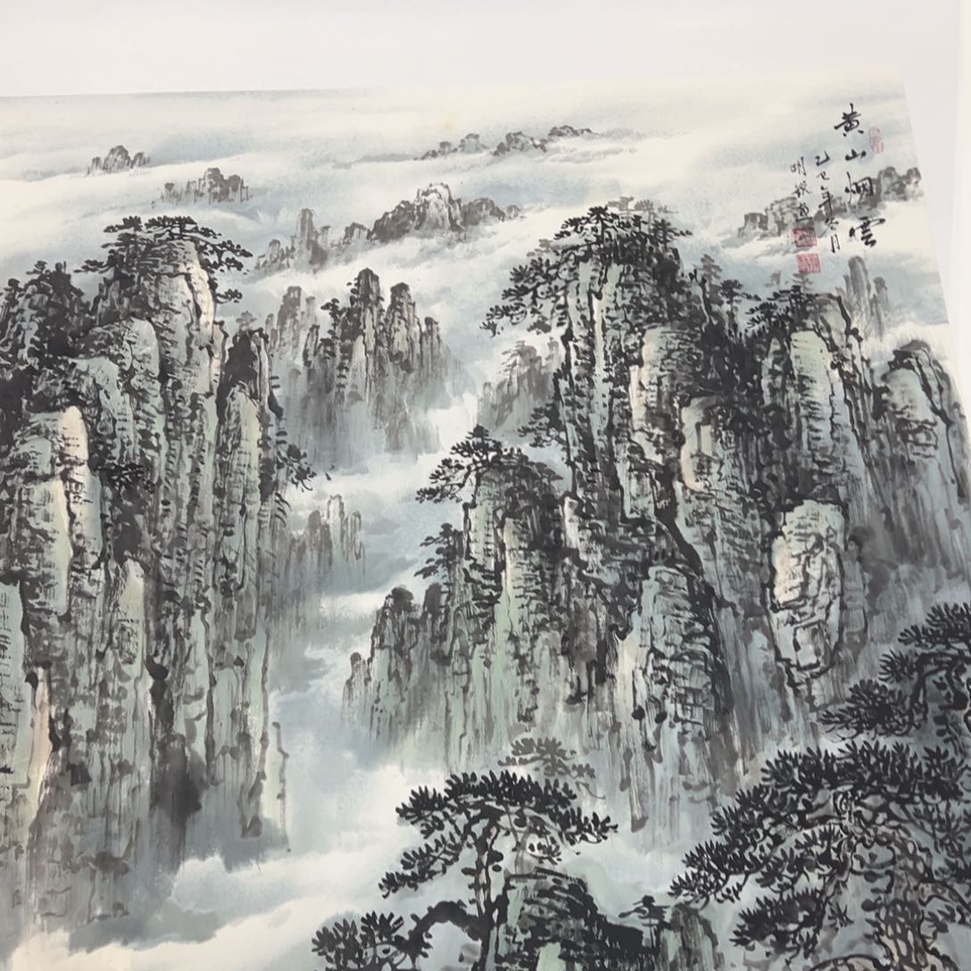 手绘作品今天这忙卖赚钱吗