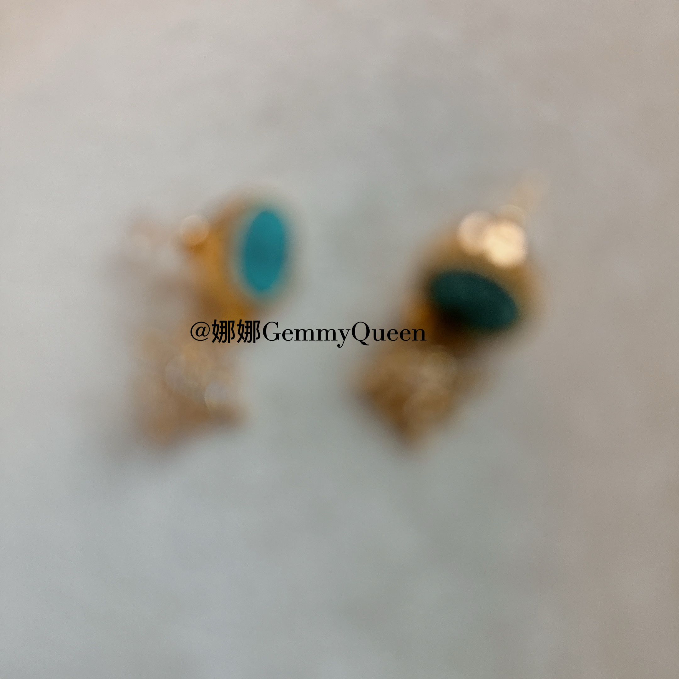 铜合金合成锆石耳饰 娜娜GemmyQueen耳环GQ08858