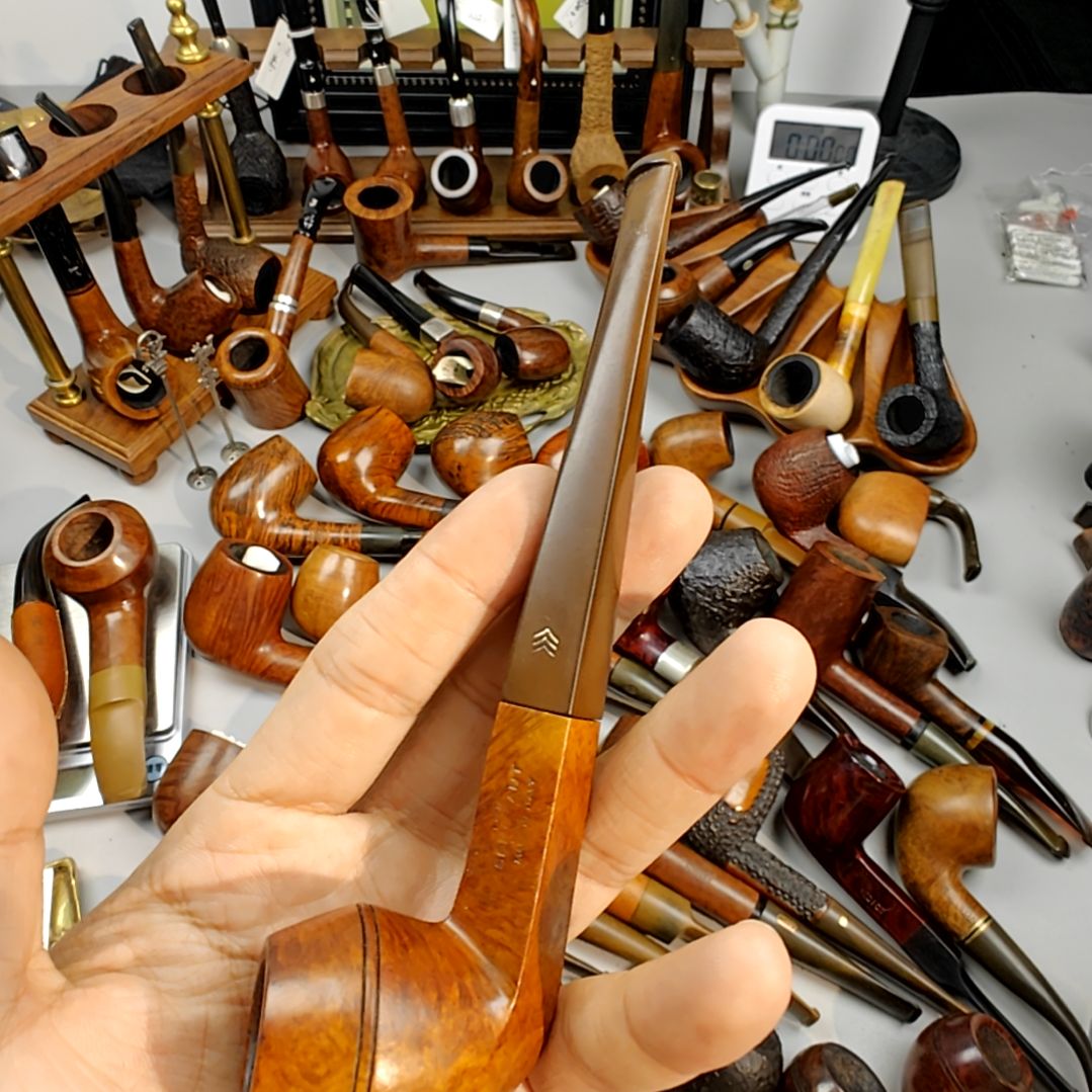 顺***料顺发老板专拍，石楠木烟斗