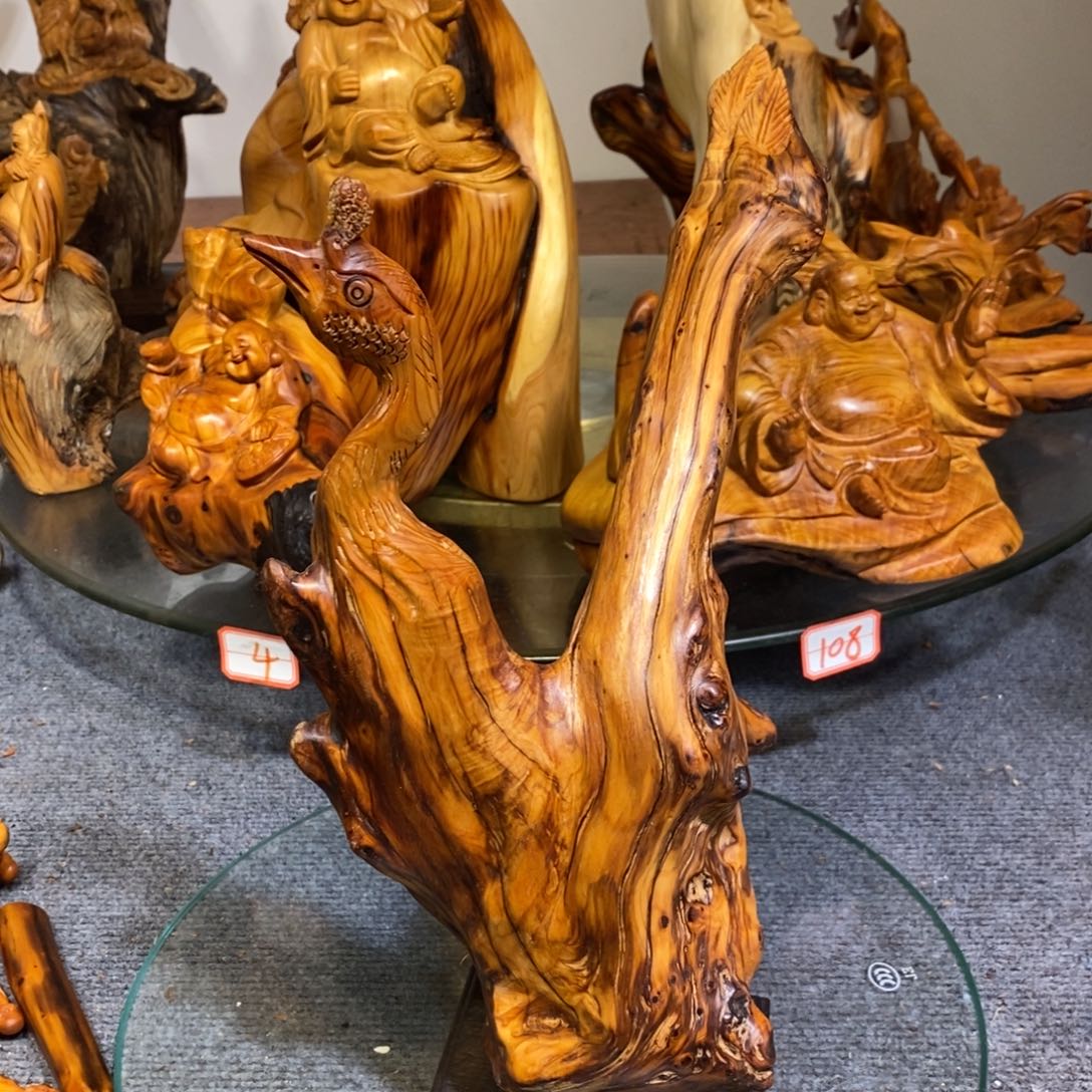 柏木（崖柏）木雕工艺品
