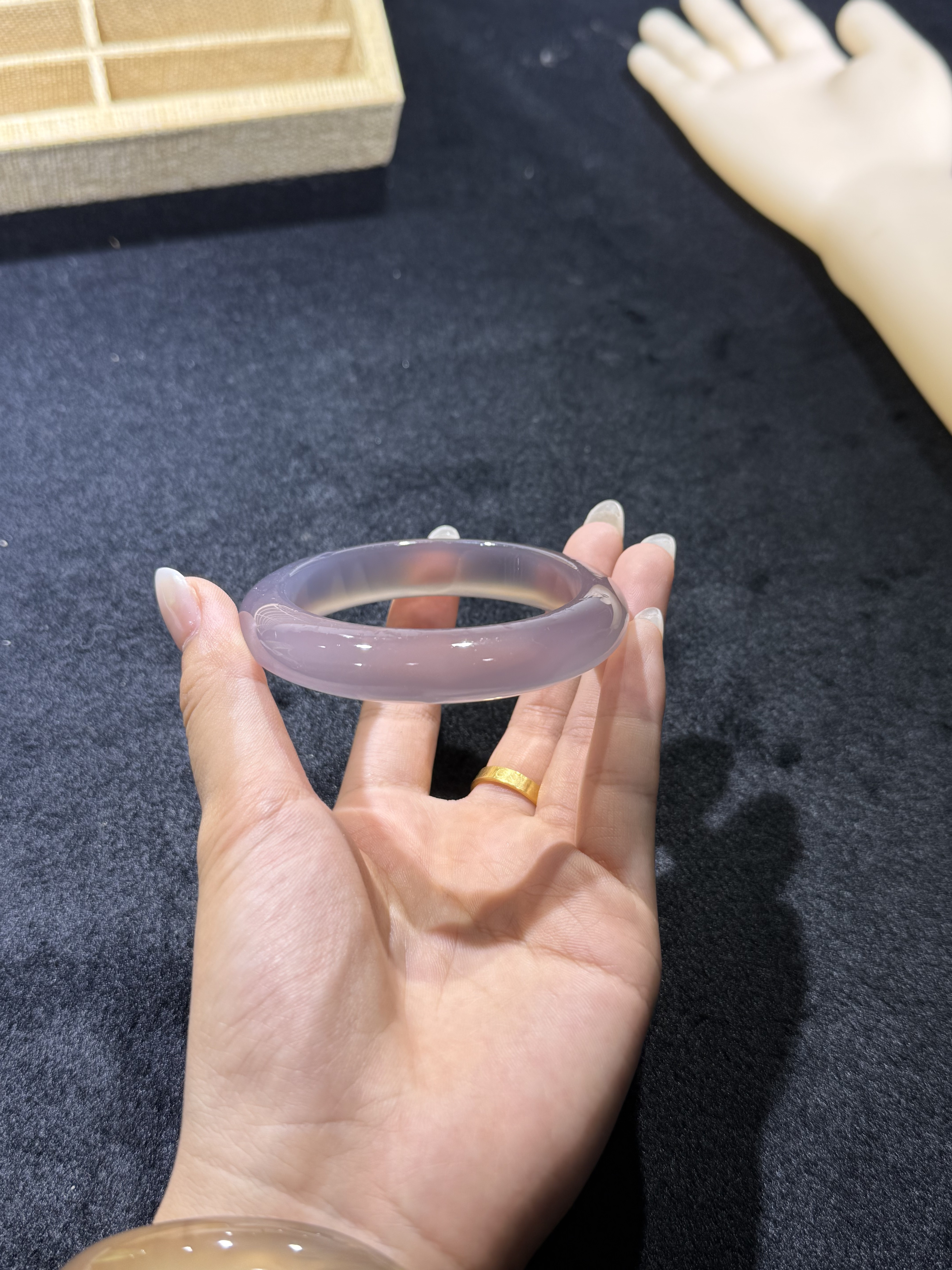 天然巴西紫料手镯