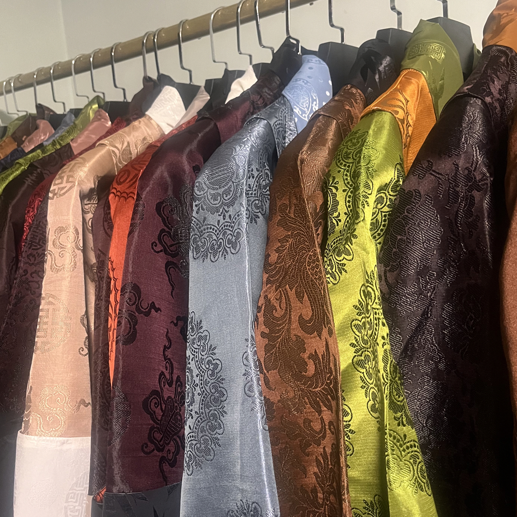 冬季加绒加厚V领西藏服民族风女士保暖显瘦藏式外套