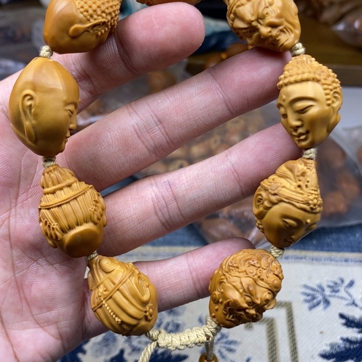 橄榄核手串/手链橄榄核雕工艺手串