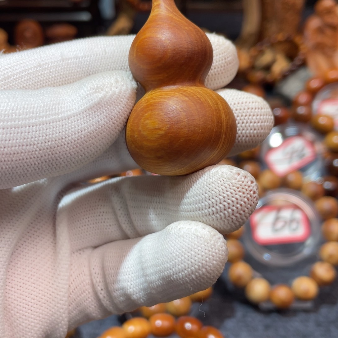 柏木遇太行崖柏葫芦