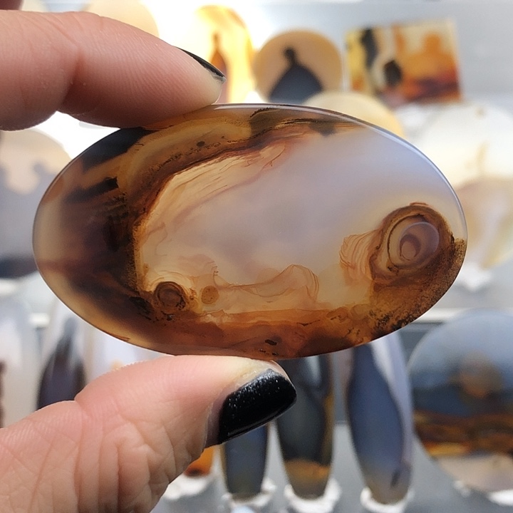 查罗石未镶嵌珠宝半成品77