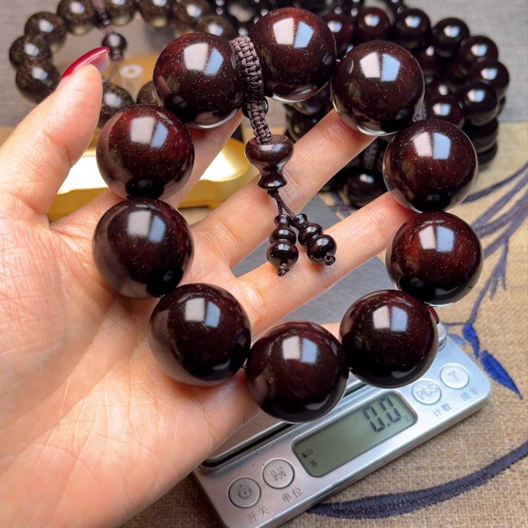 檀香紫檀（小叶紫檀）2.5 10颗