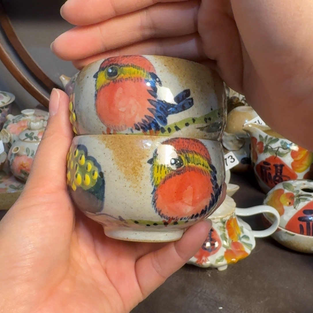 用***林瓷片景德镇手工制作