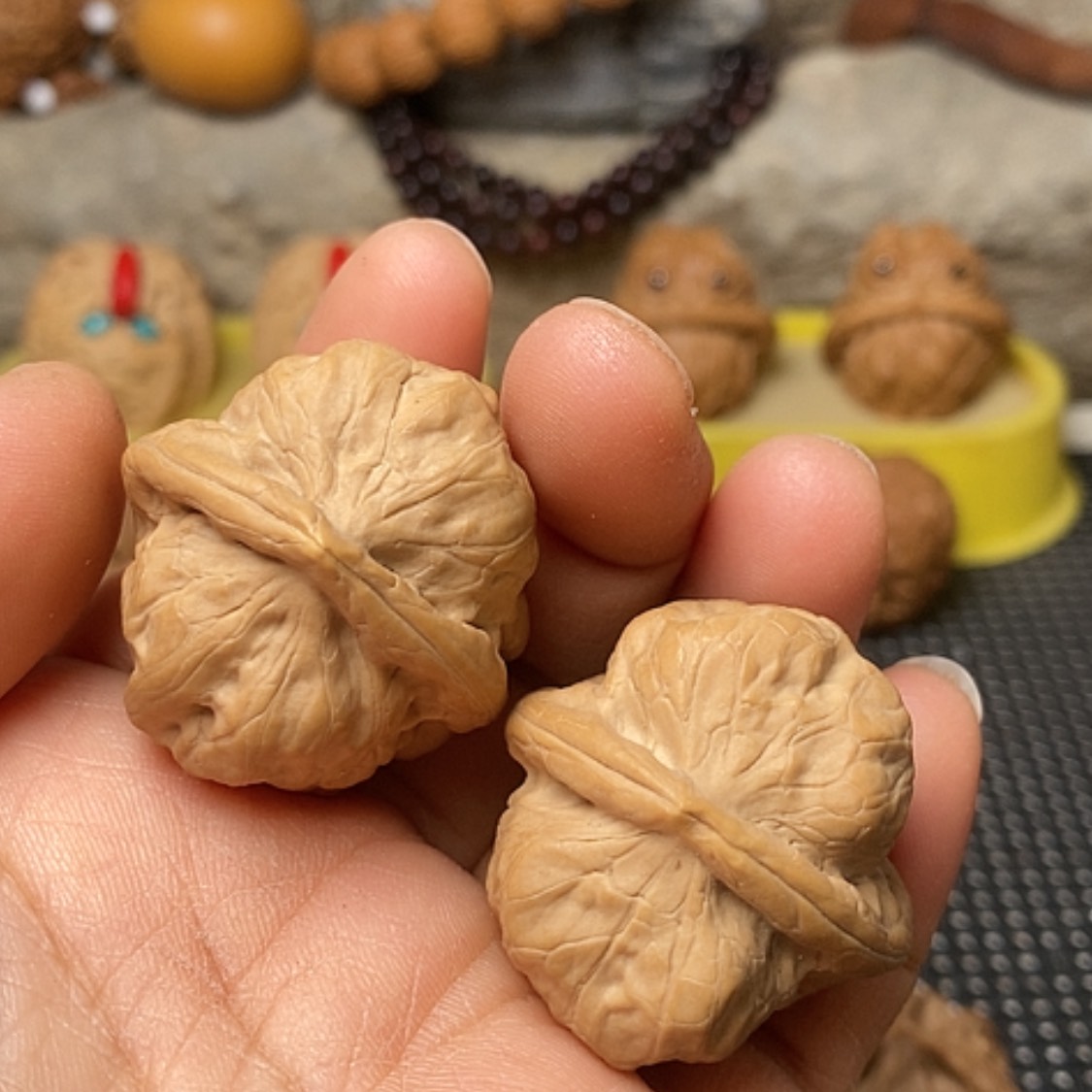 【闪购商品】把件文玩核桃古蟾