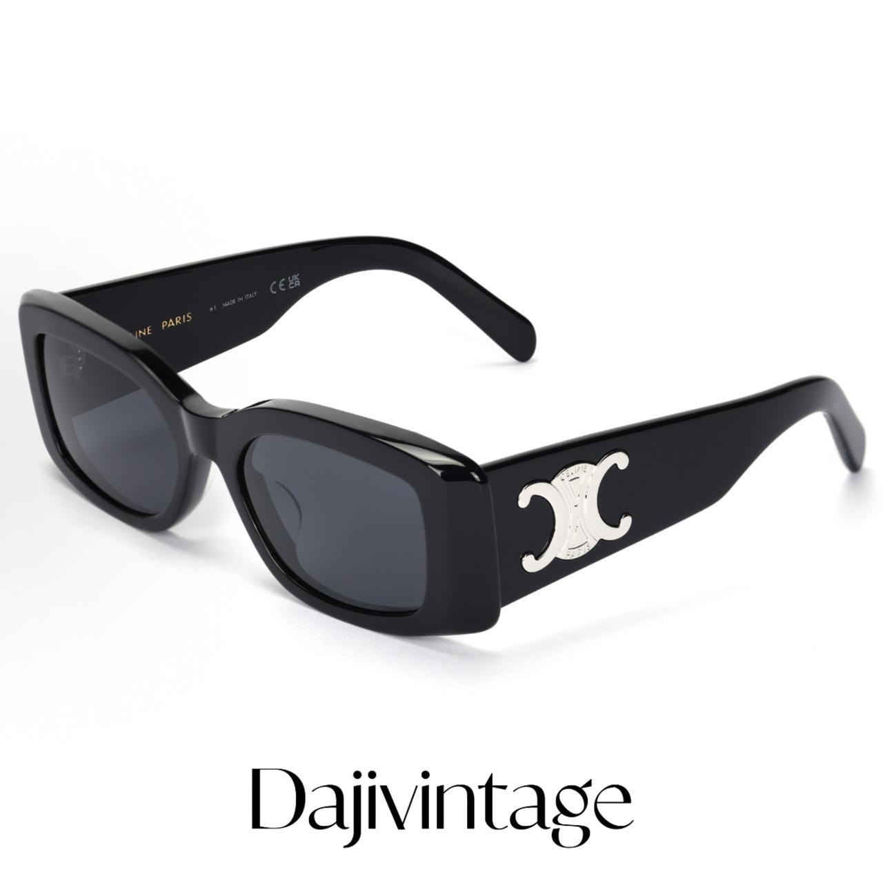 未使用 Celine/思琳 大吉中古/Celine瑟琳CL40282U银标凯旋门墨镜
