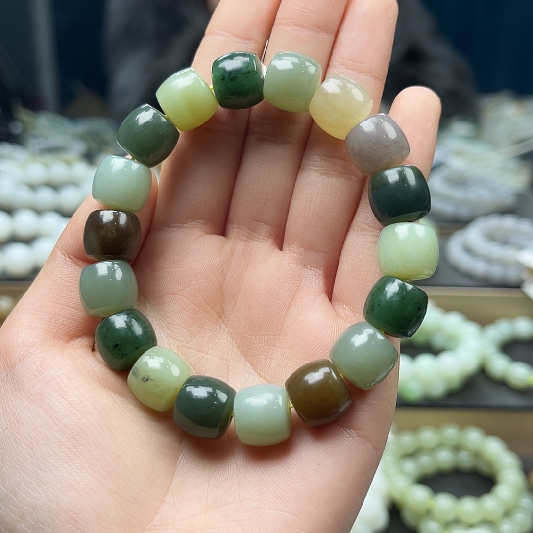 和田玉（糖玉）手链未镶嵌