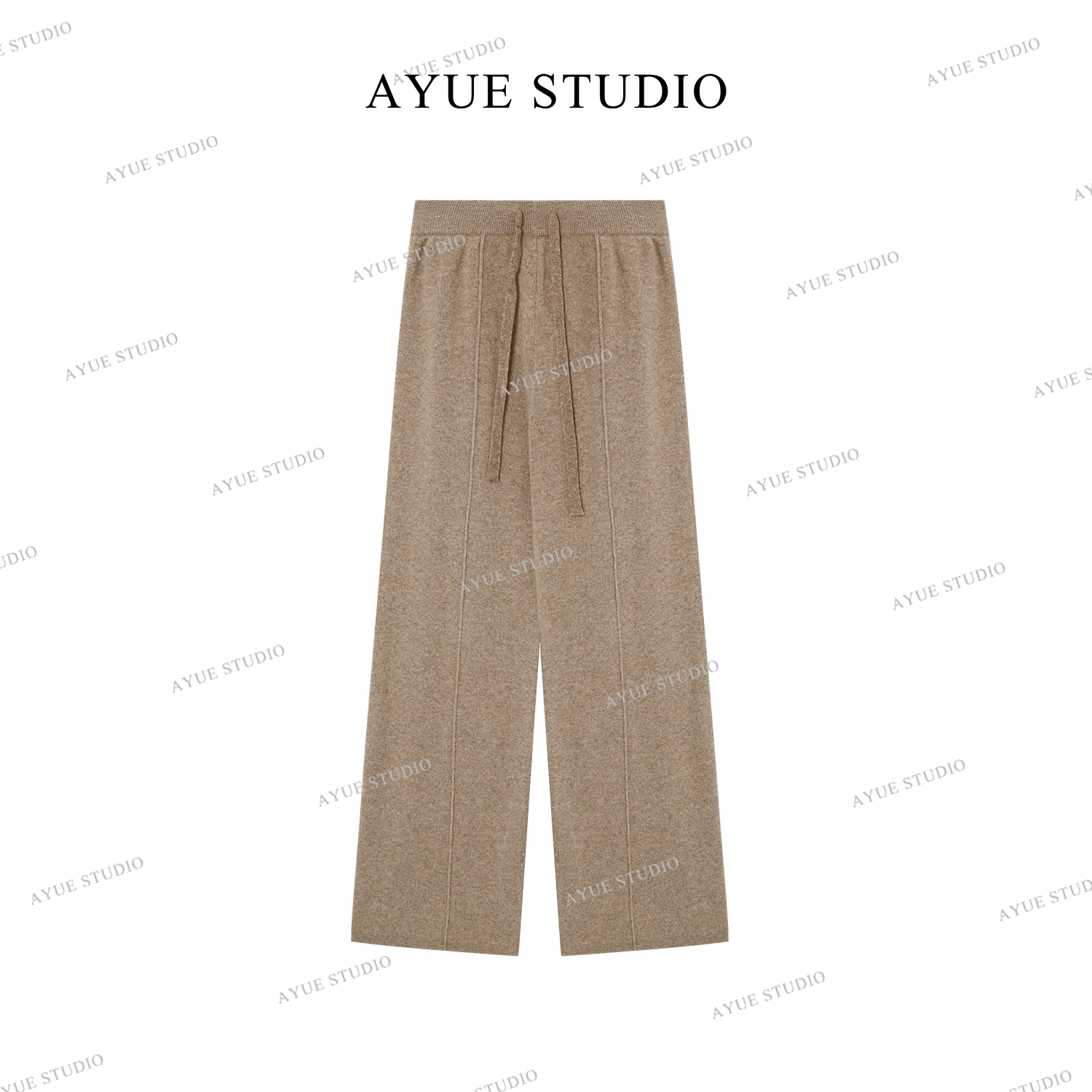 AYUE「恋歌」100%绵羊毛贴肤是软而不扎裤子2125