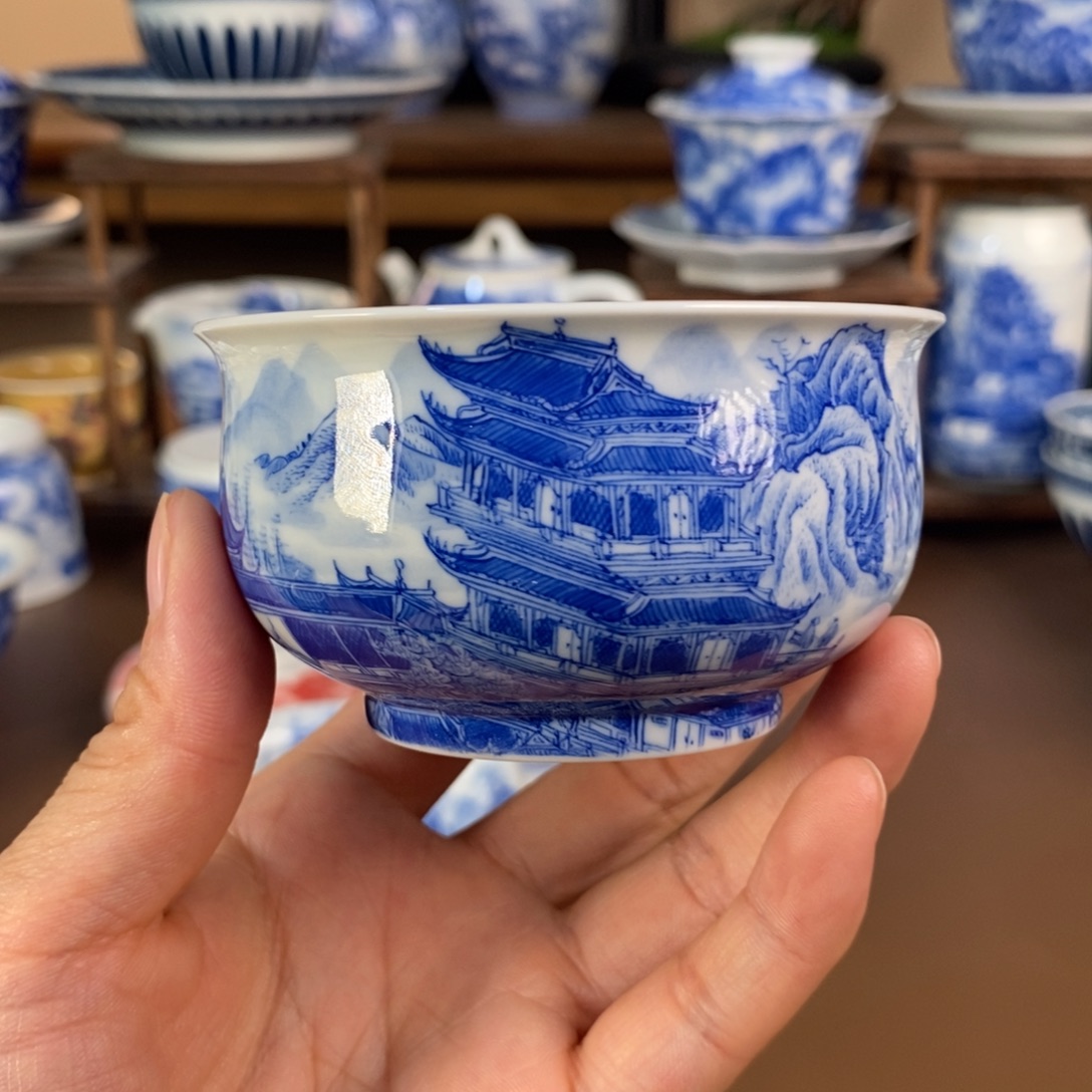 景德镇陶瓷手工手绘