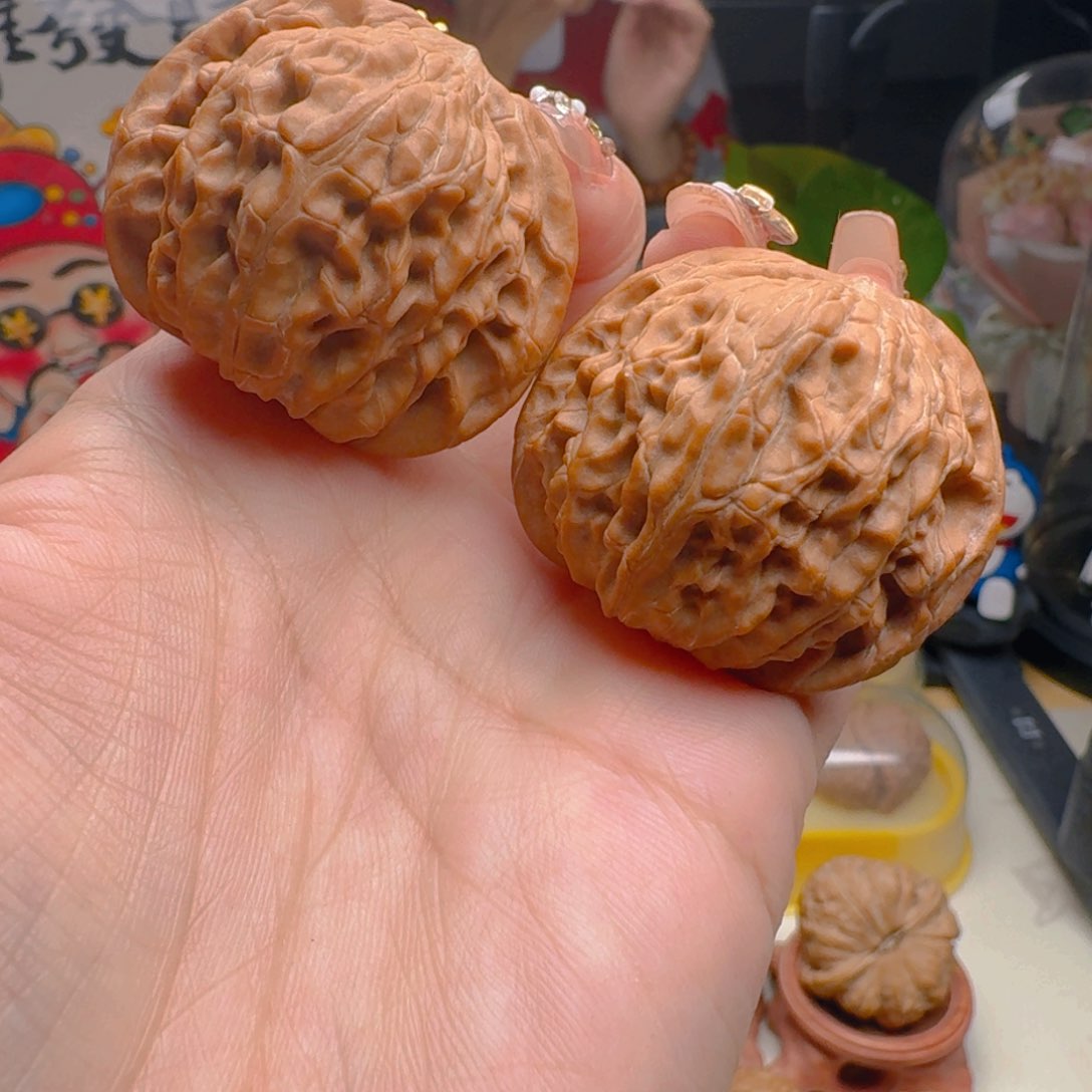核桃把件40尺寸磨盘