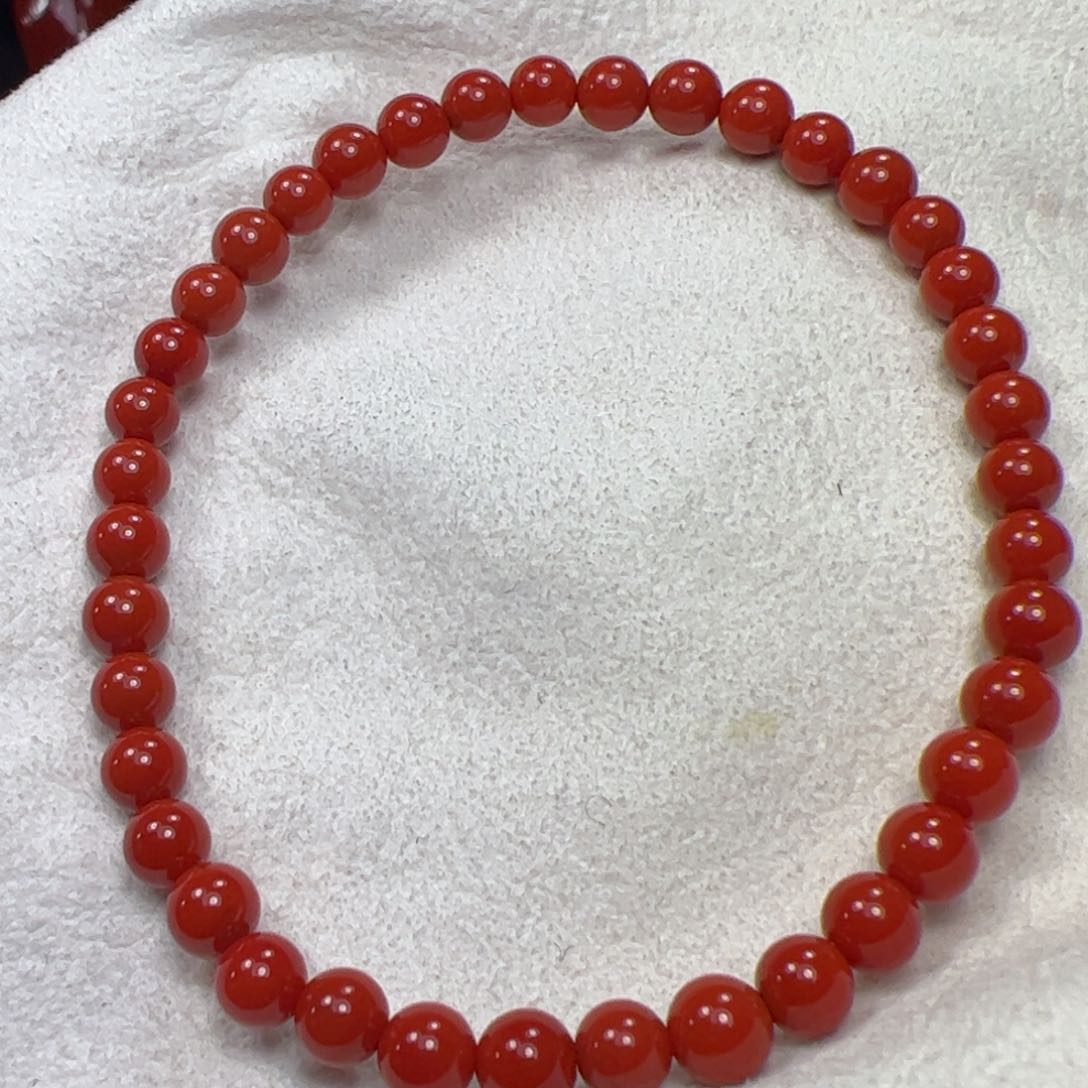 南红玛瑙手串未镶嵌