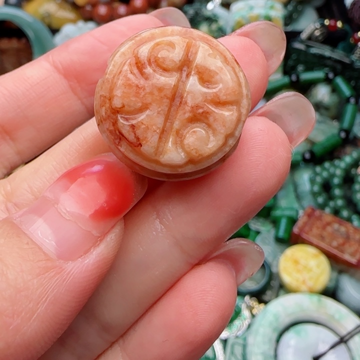 翡翠颈饰未镶嵌天然A货