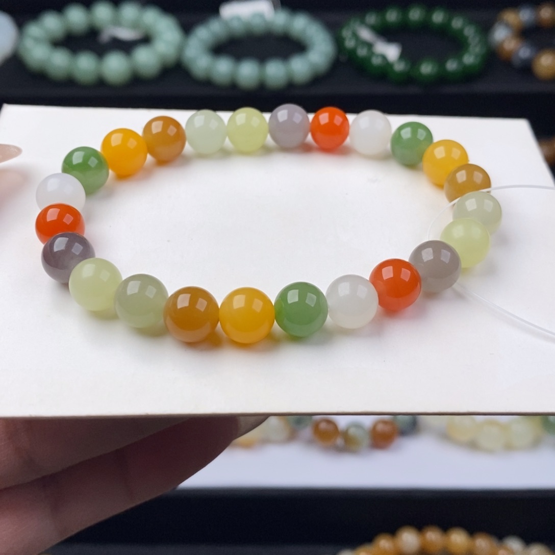 和田玉手串未镶嵌