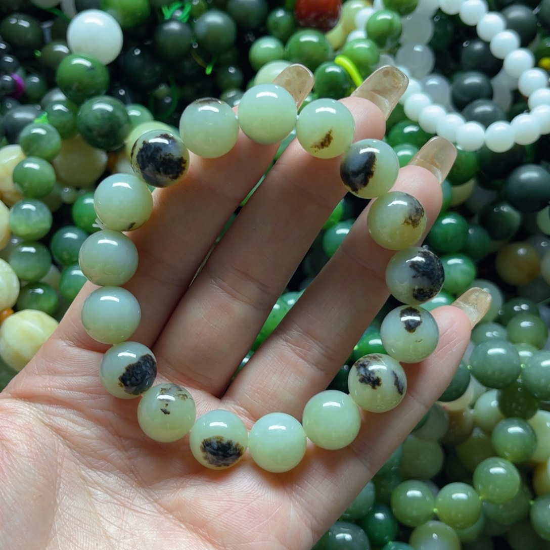 和田玉手链未镶嵌