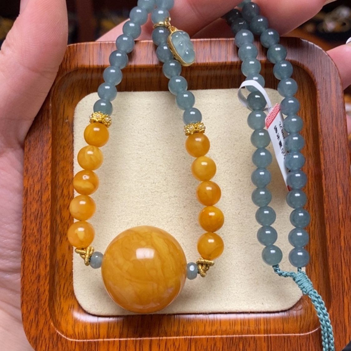 【闪购商品】蜜蜡颈饰未镶嵌项链