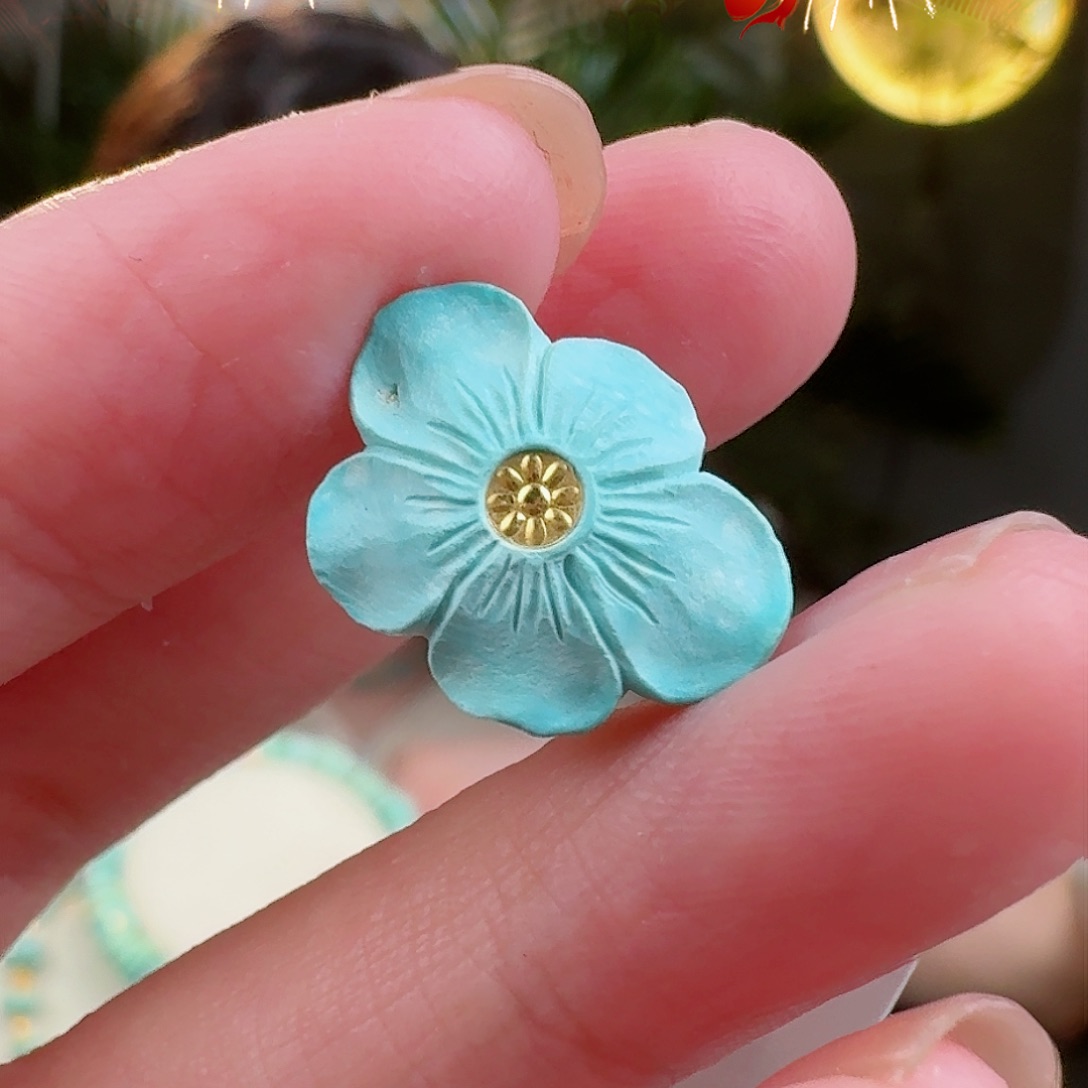 绿松石珠宝奇石未镶嵌