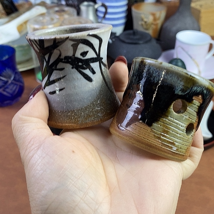 瓷器铜铁器木粉花瓶盘子