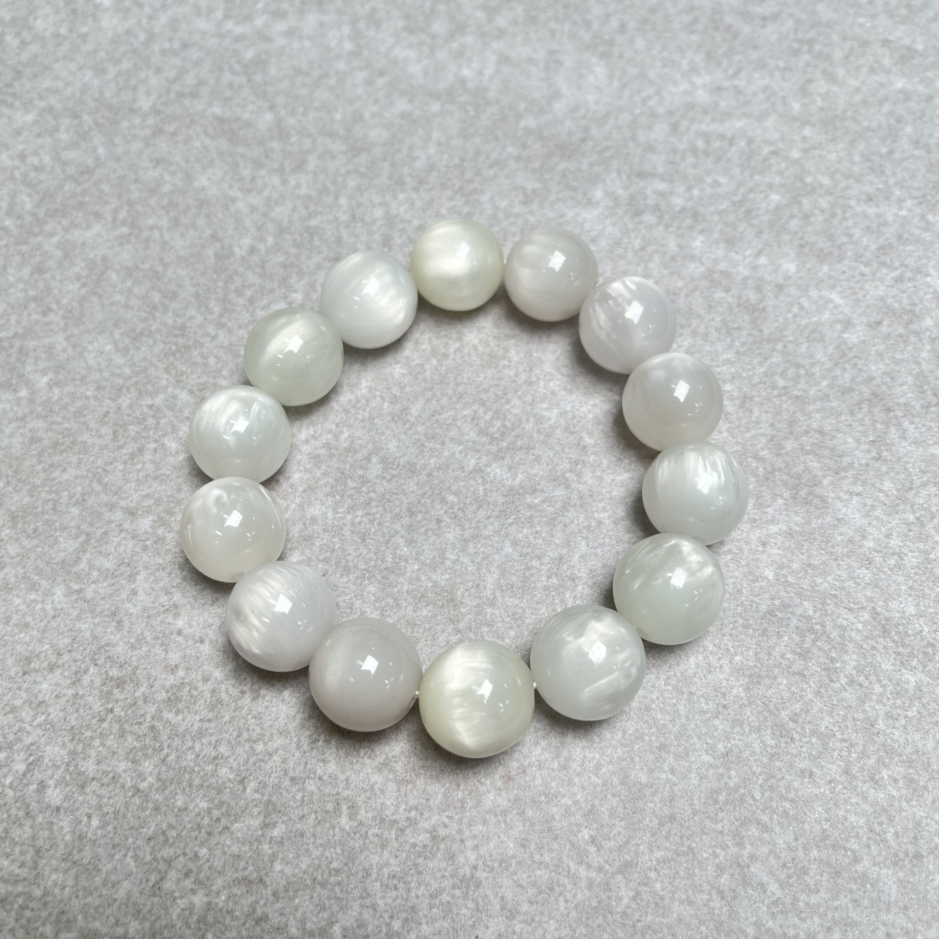 陆-精选推荐七彩云母菩提手串