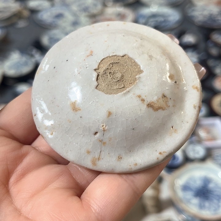 瓷片瓷片茶托喝茶非常不错