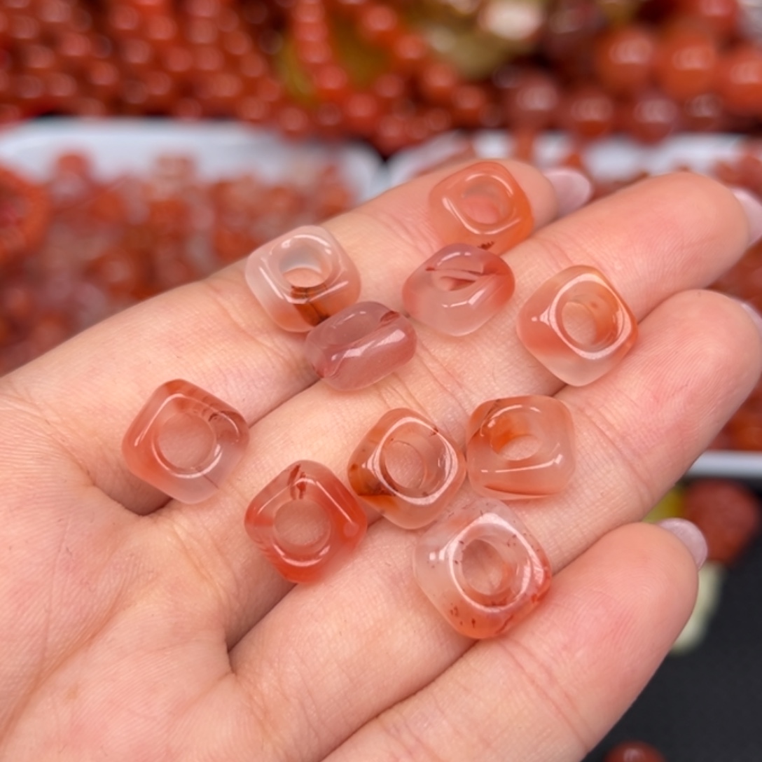 南红玛瑙未镶嵌吊坠(不含链)