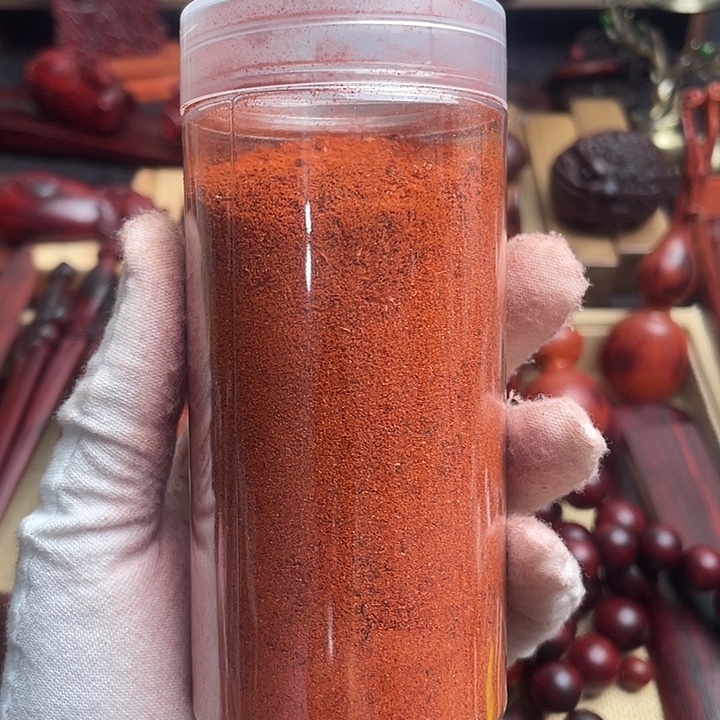 雪***喵木质类印度小叶紫檀粉末5罐