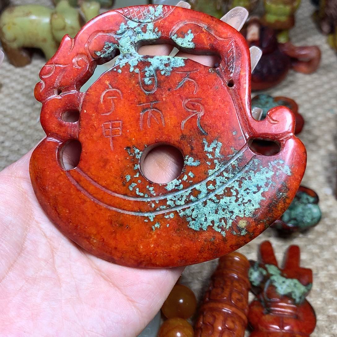 白玉菩提吊坠挂件