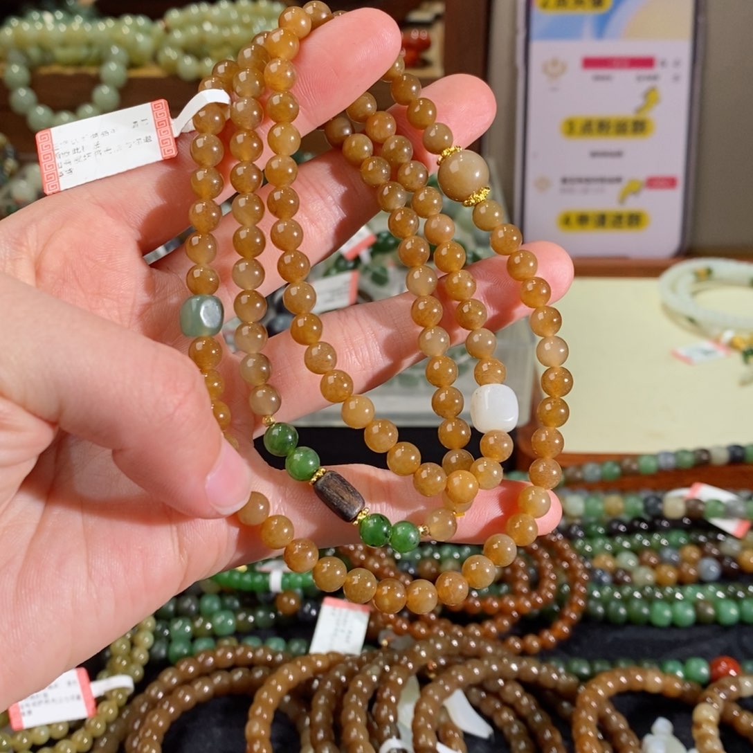 和田玉手链未镶嵌